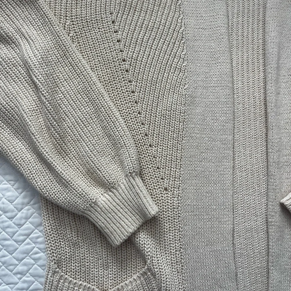 Universal Thread Beige Open-Front Cardigan